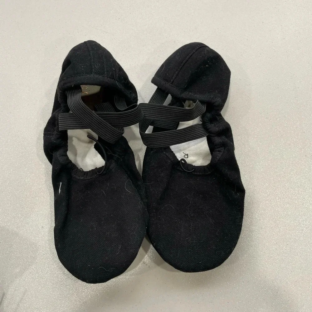 Kids Lot of Black Tights and Shoes for Nutcracker Ballet Dance